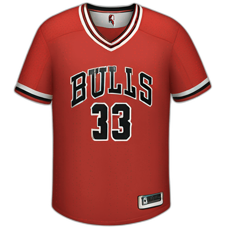 Chicago bulls shirt emoji