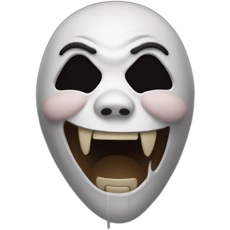 scream halloween mask emoji