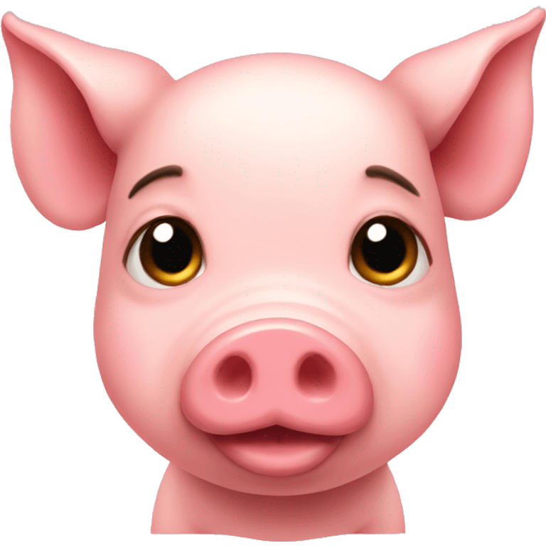 Cute pig  emoji