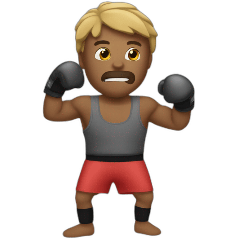 Mec qui fait de la boxe  emoji