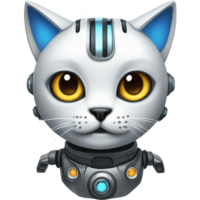 robot cat emoji