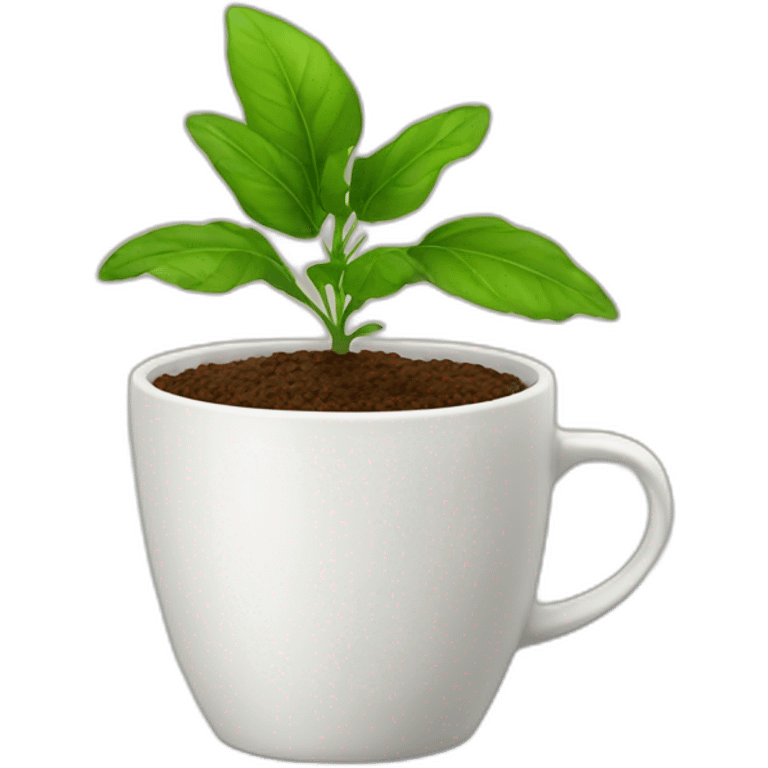 A plant in a cup emoji