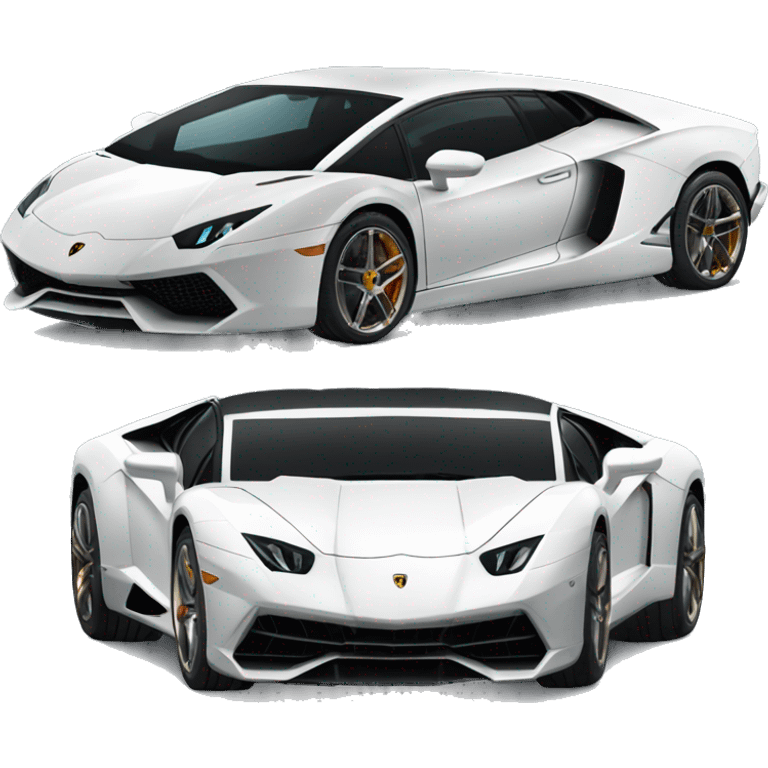 Lamborghini aventedor emoji