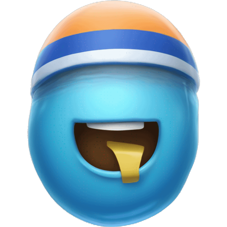 Piscine gonflable bleue emoji