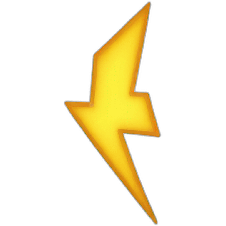 lightning bolt emoji