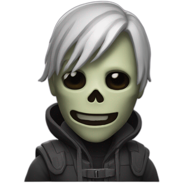 Skin ghoul fortnit emoji