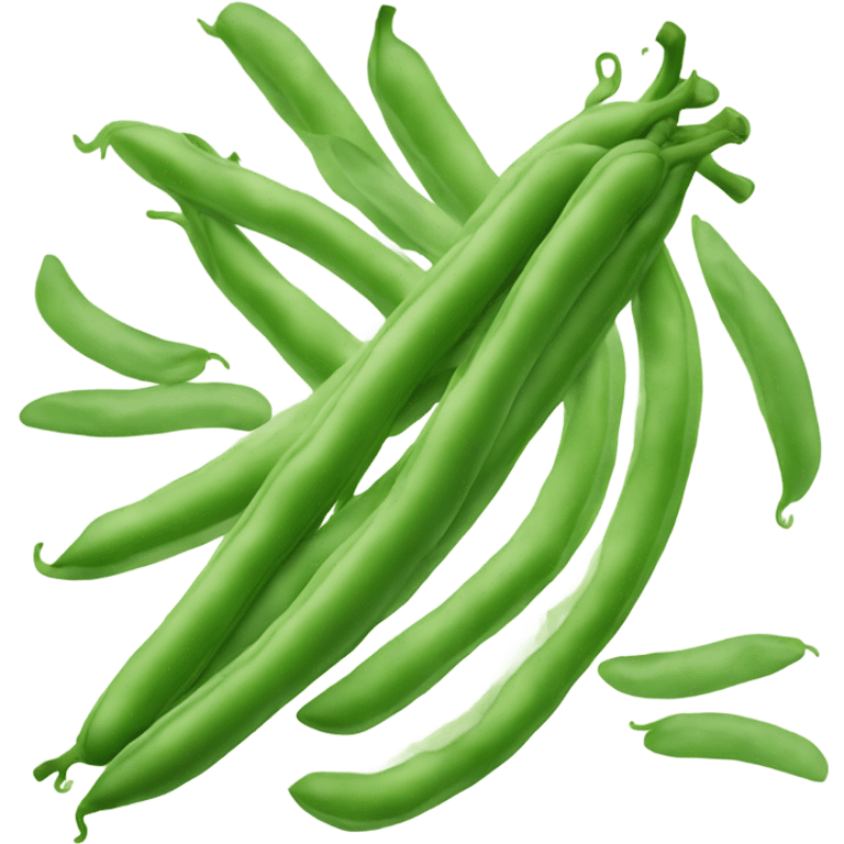 steamed green beans emoji