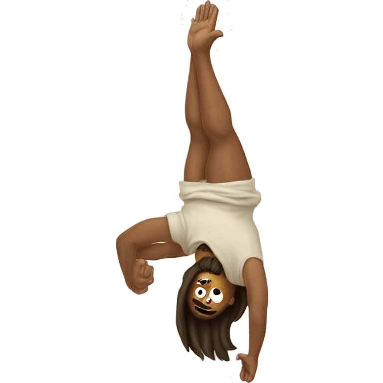 jesus handstand emoji