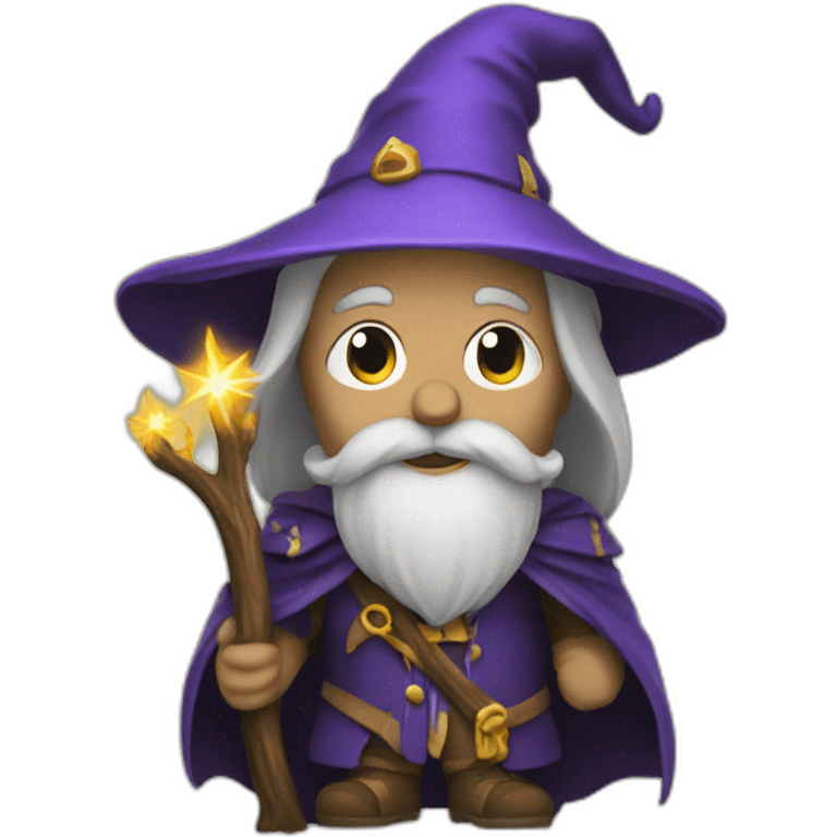 wizard in the woods emoji