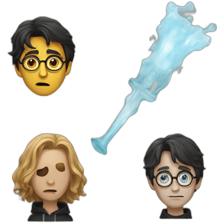 Death, Harry Potter, science emoji