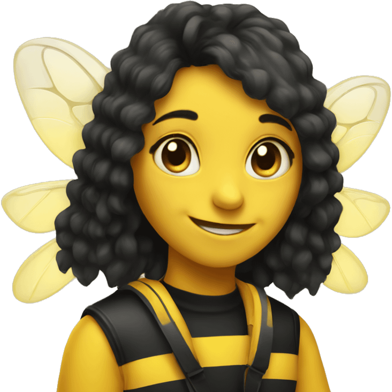 Cute bumble bee emoji