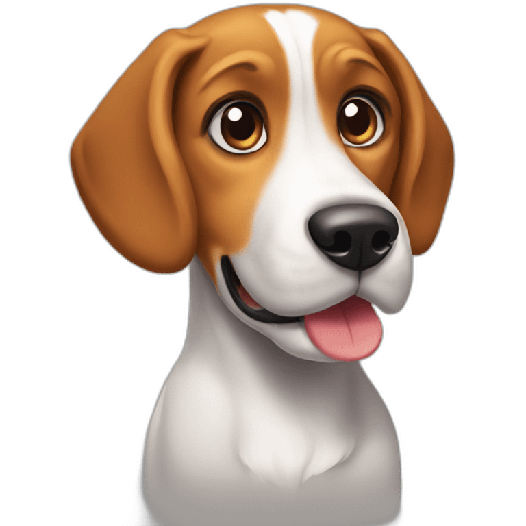 Beagle mischievous emoji