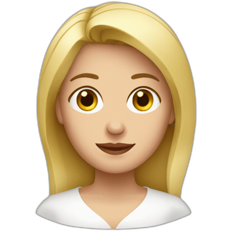 Mujer rubia san Fermín emoji