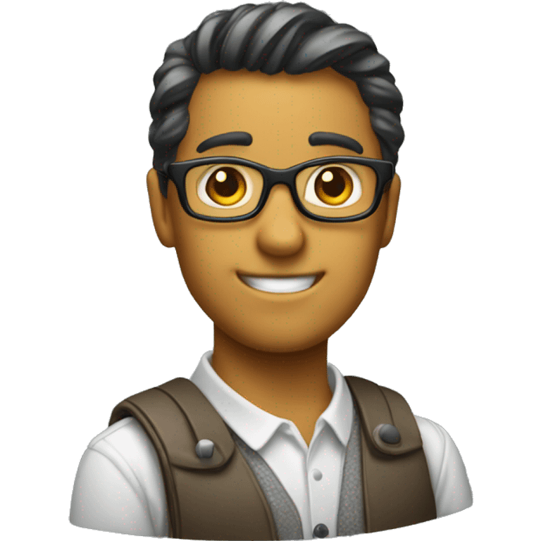 data desk nerd emoji