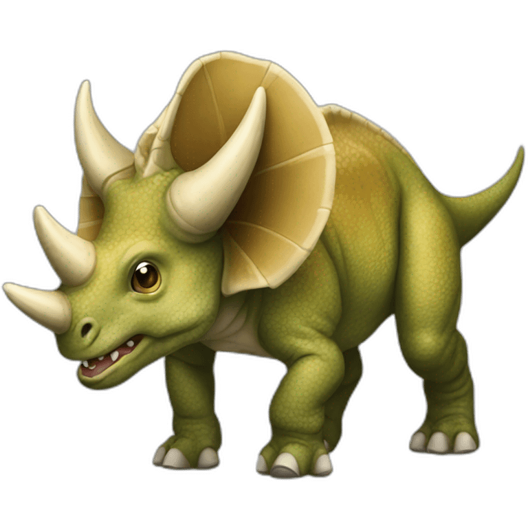 Triceratops emoji