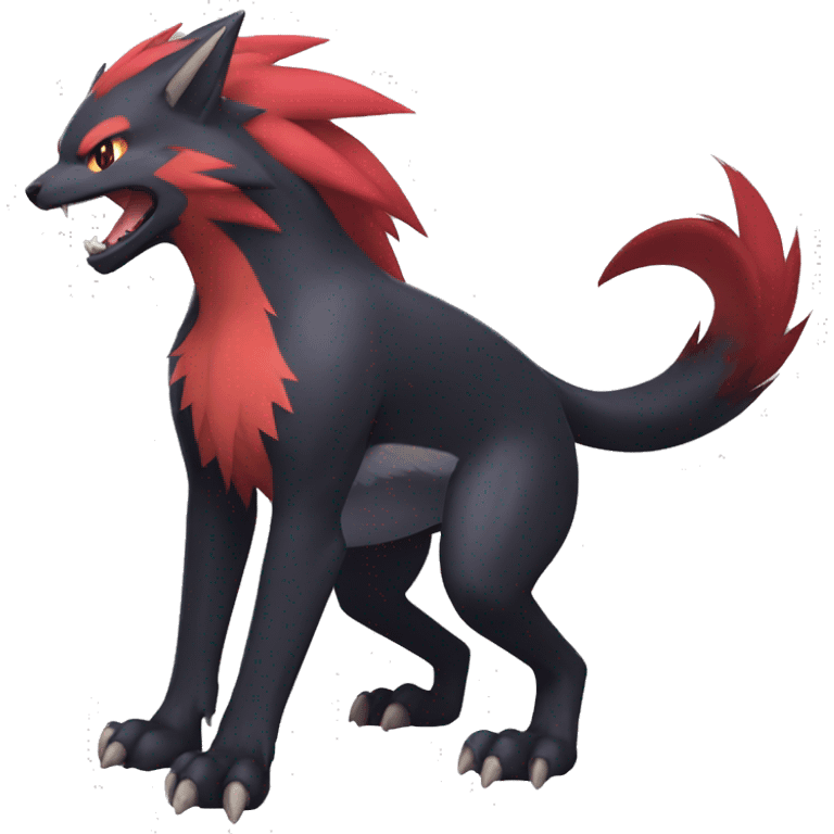 Nargacuga-Litten-Zoroark full body emoji