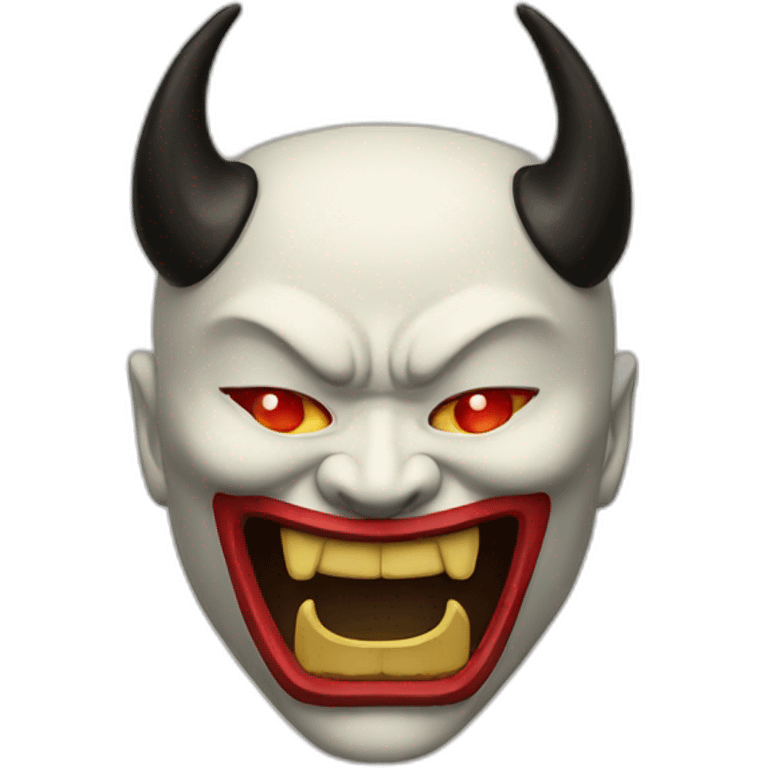 Japanese DEVIL Mask emoji