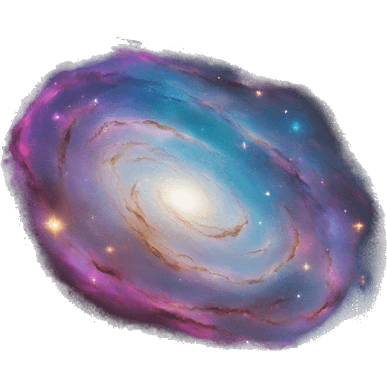 Colourful galaxy  emoji