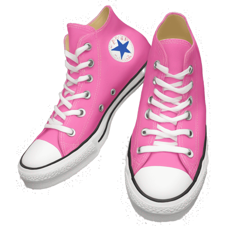 Converse pink emoji