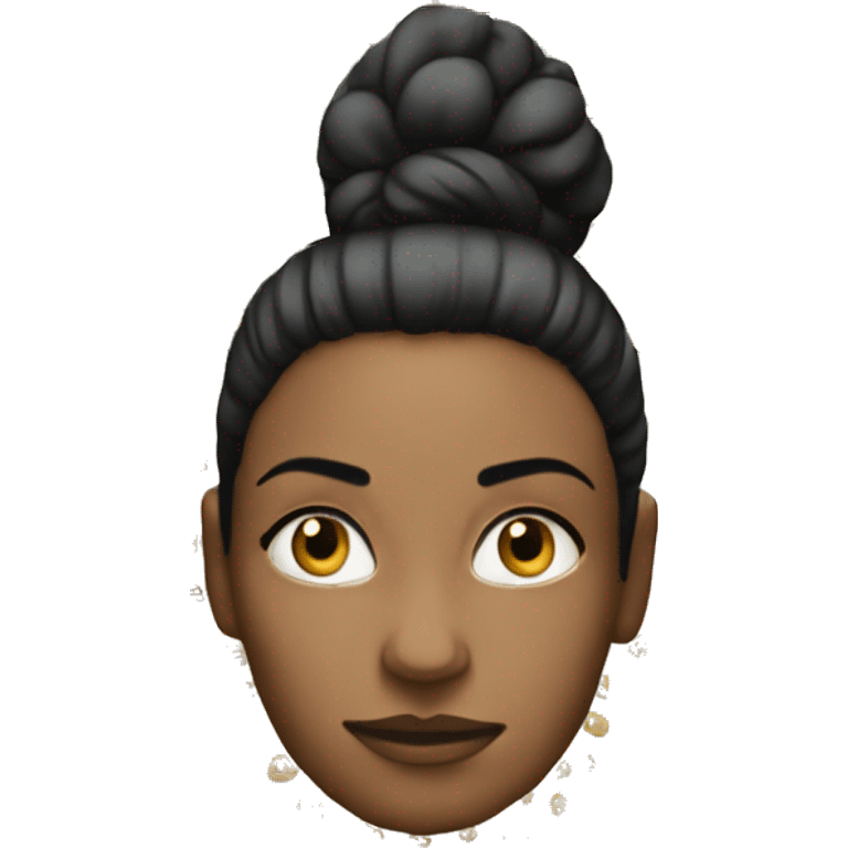 a woman hitting the most devious griddy emoji