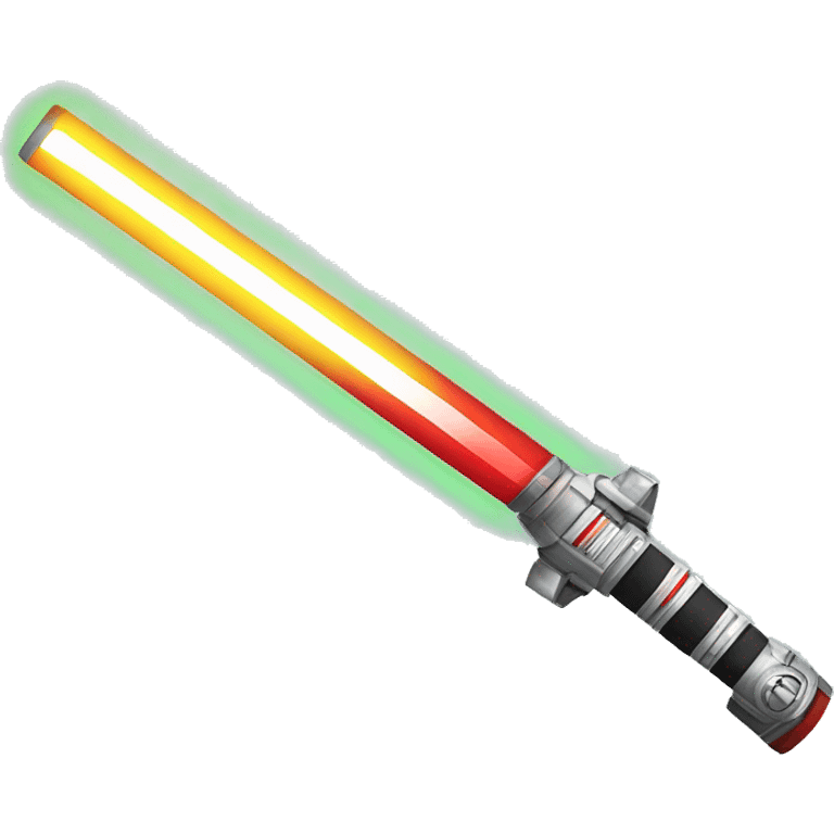 star wars light saber with colors of usa emoji