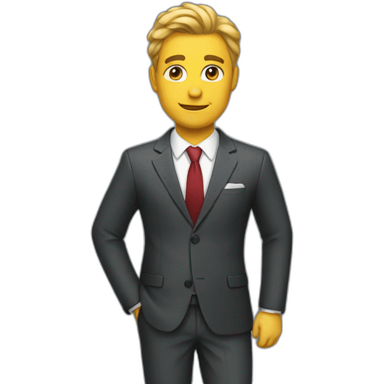 GUY IN A SUIT emoji