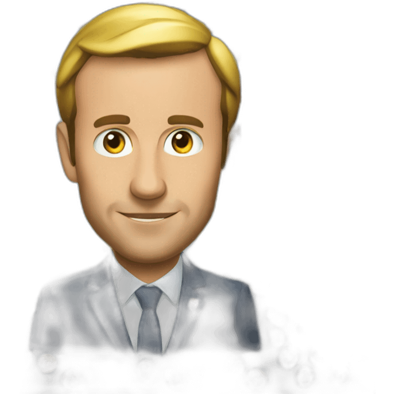 Macron ricard emoji