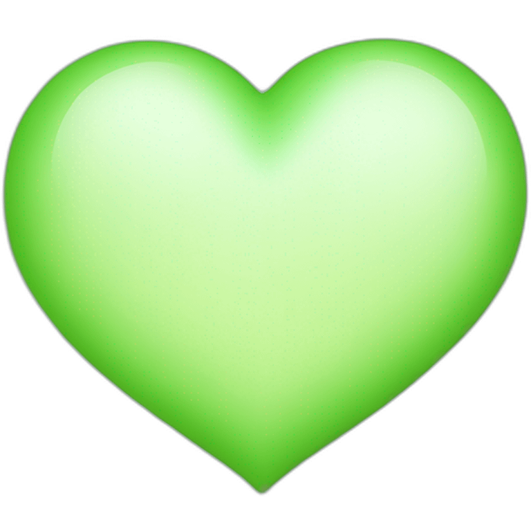 light green heart emoji