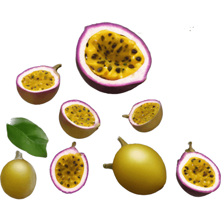 Passion fruit emoji