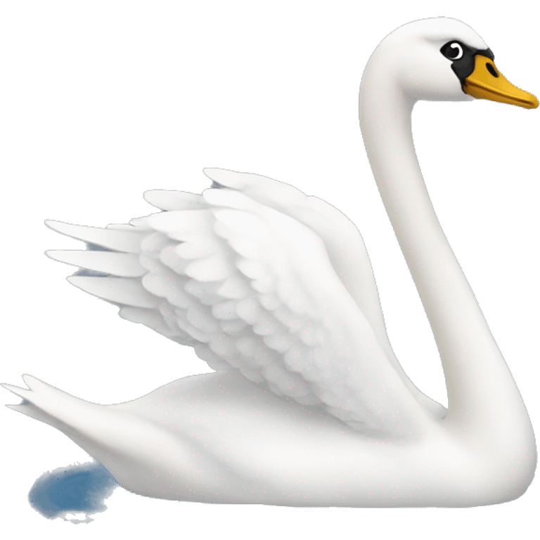 Cisne negro  emoji