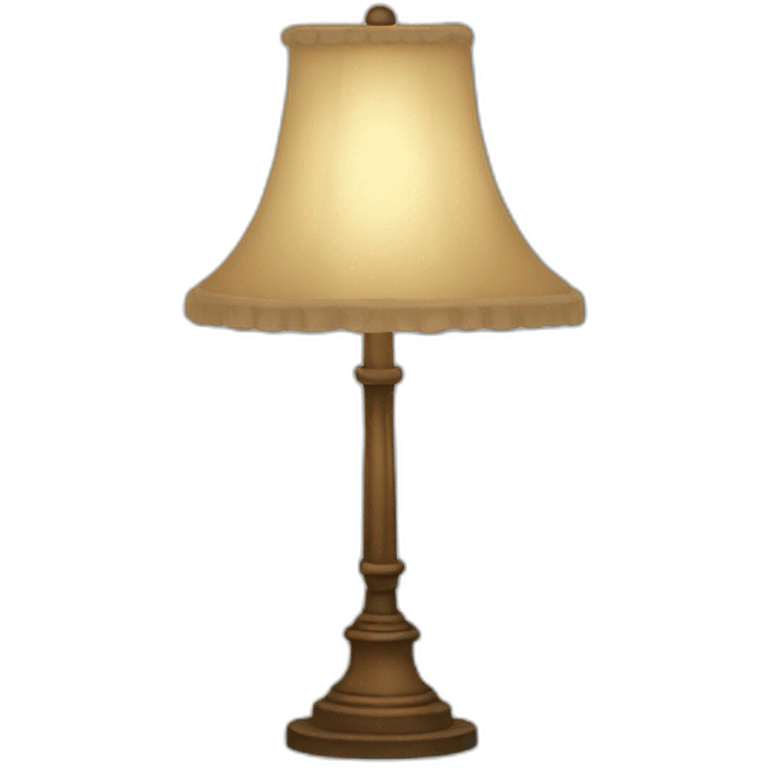 Lamp emoji