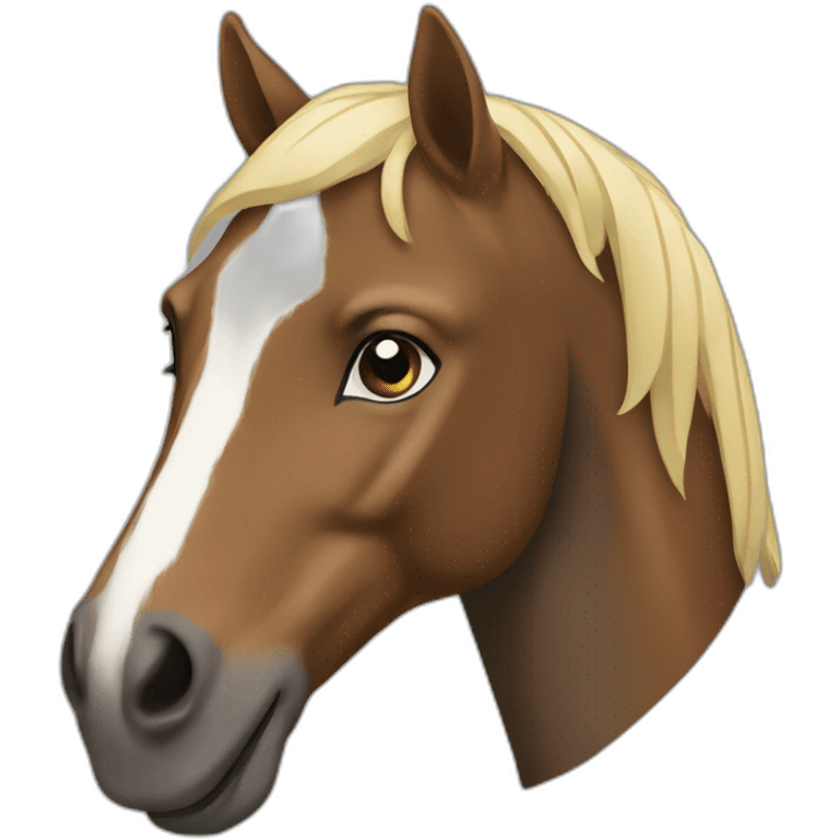 Cheval sur cheval emoji