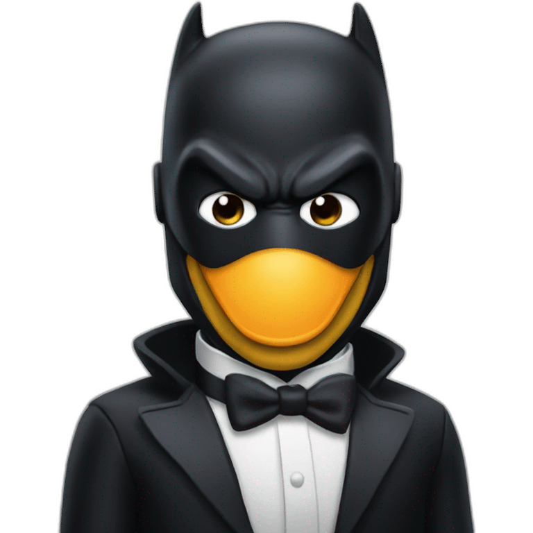 The penguin Batman emoji