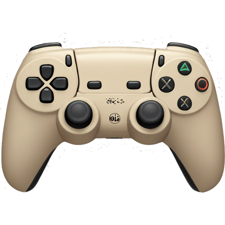 beige ps5 controller emoji