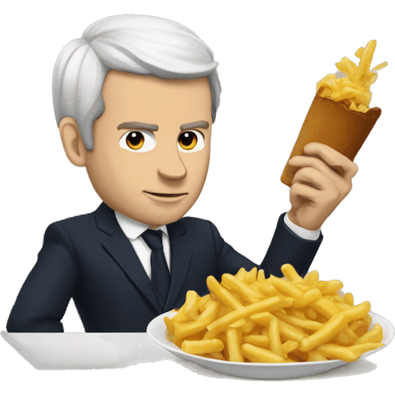 Macron contre Poutine  emoji