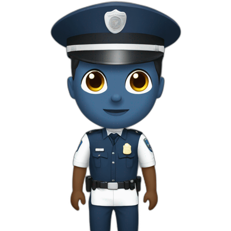 Policía del futuro  emoji