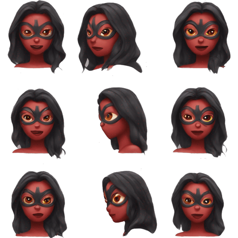 spiderwomen emoji