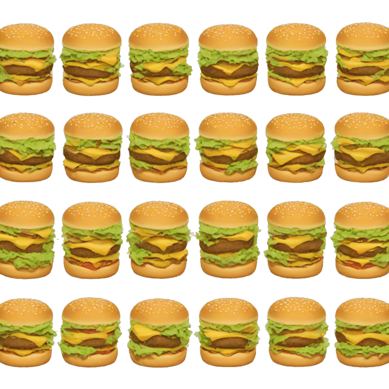 big mac emoji