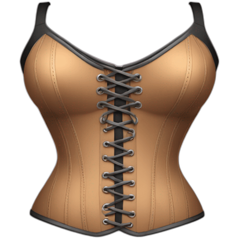 Corset top sin cordones emoji