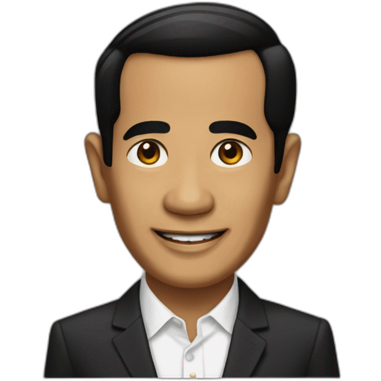 joko widodo president of indonesia emoji