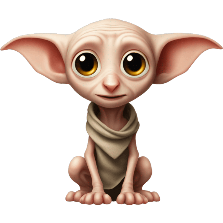 Very cute Dobby from Harry Potter emoji