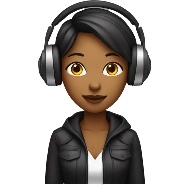 Music producer woman emoji