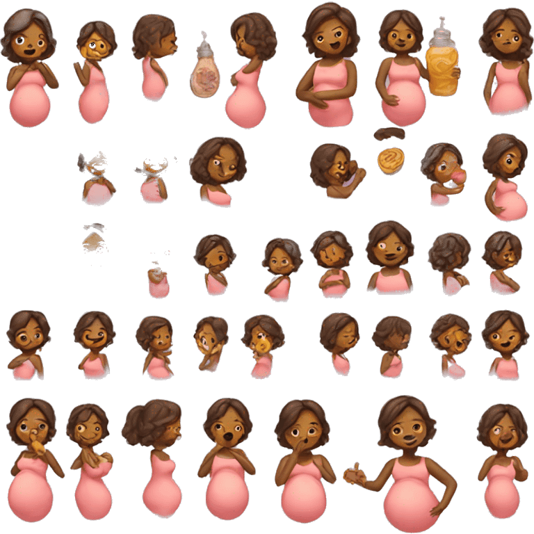 pregnant emoji