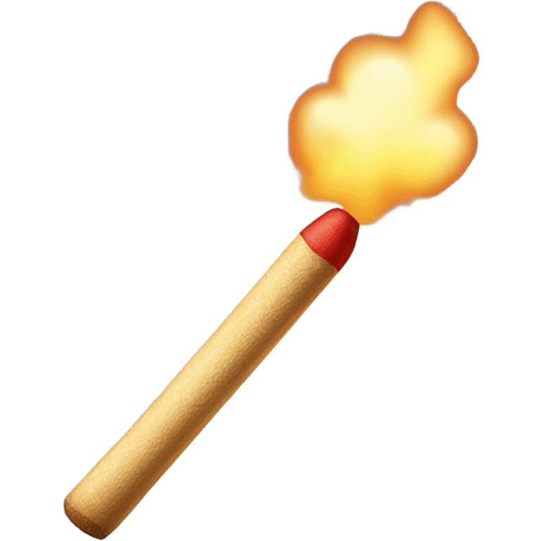 Match stick sparking emoji