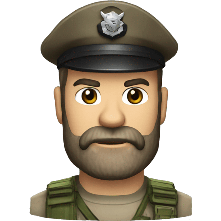 captain price with a Mutton Chops emoji