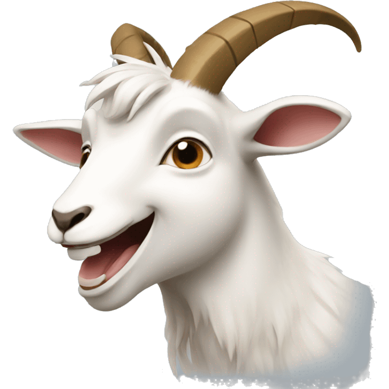 laughing goat emoji