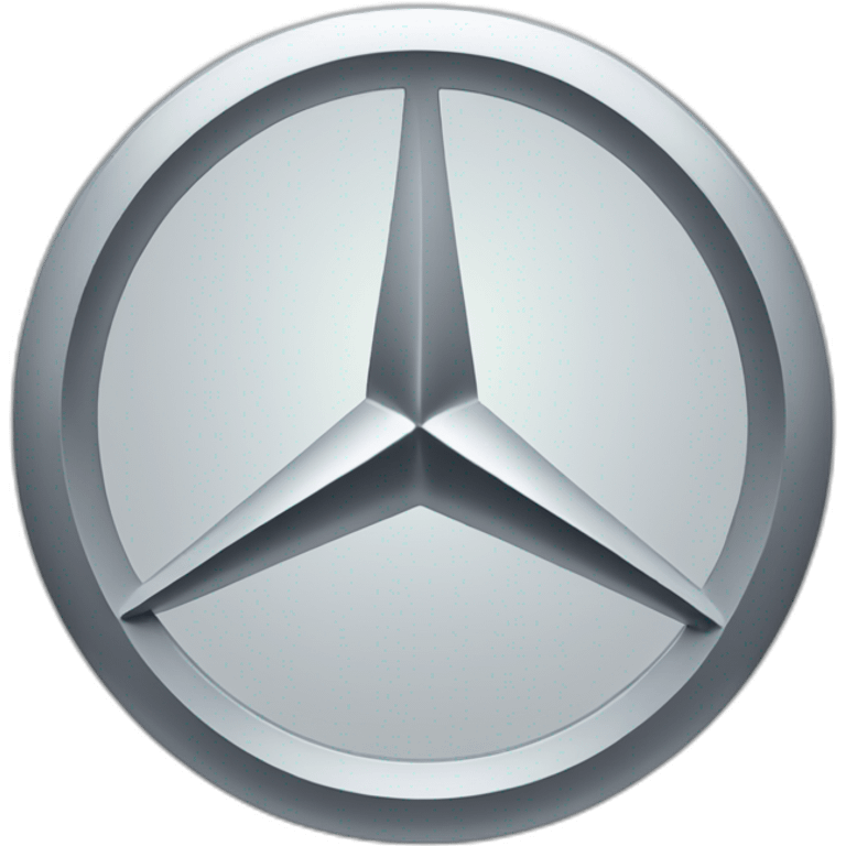 Mercedes benz logo emoji