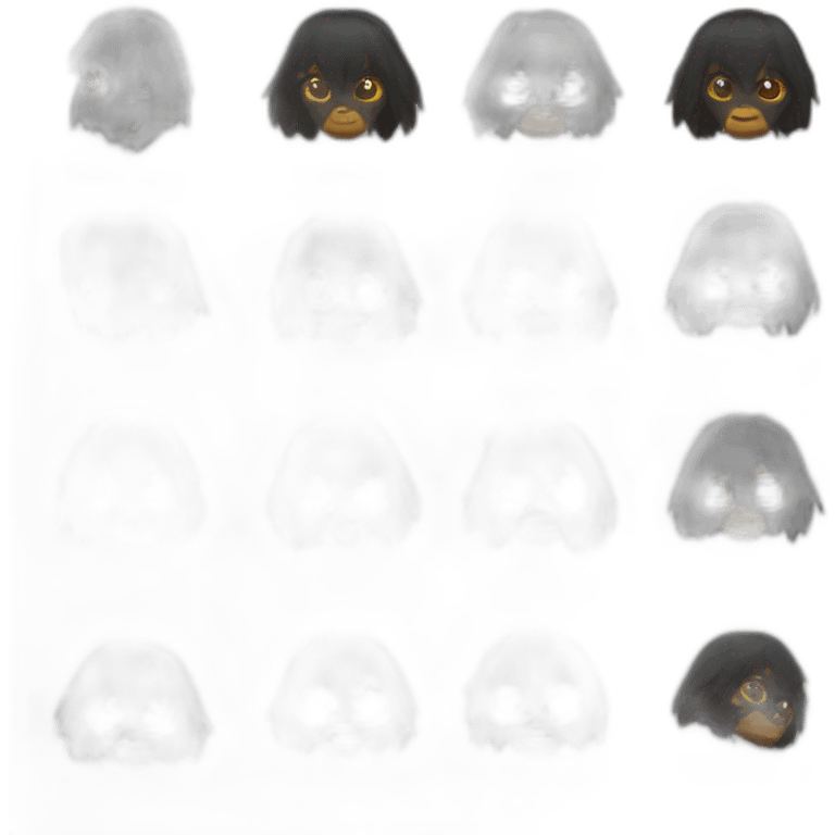 Moño negro de luto emoji