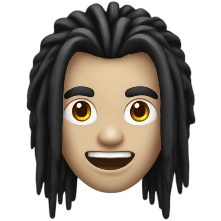 vampire with dreadlocks emoji