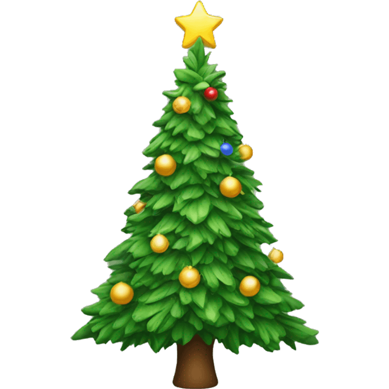 Christmas tree emoji